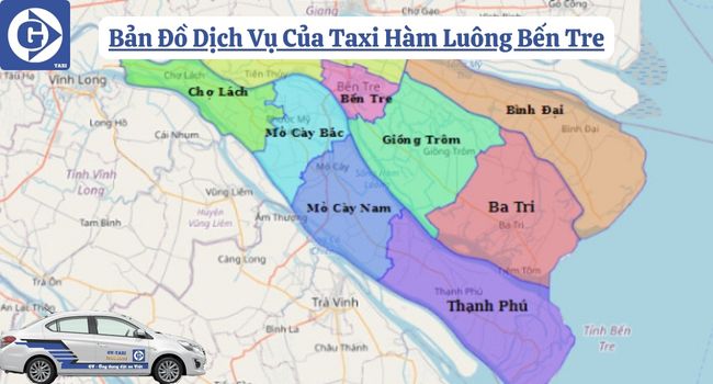 Taxi Hàm Luông Bến Tre Tải App GVTaxi