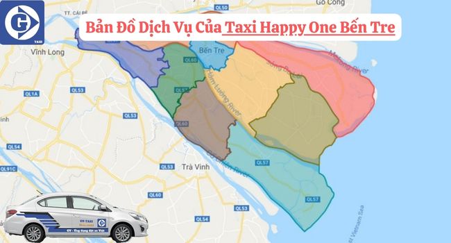 Taxi Happy One Bến Tre Tải App GVTaxi