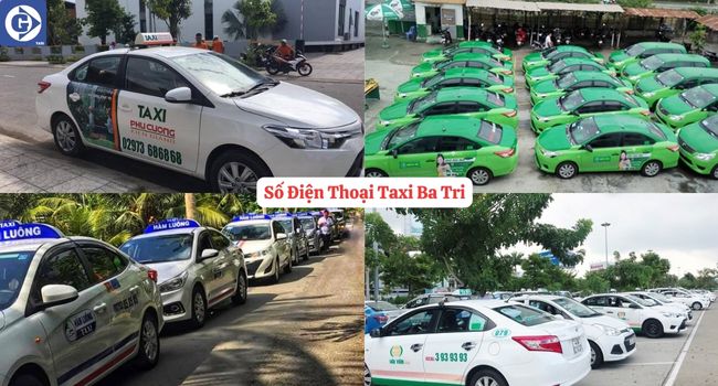 Số Điện Thoại Taxi Ba Tri Tải App GVTaxi