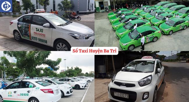 Số Taxi Huyện Ba Tri Tải App GVTaxi