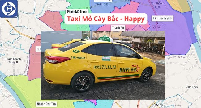 Taxi Mỏ Cày Bắc Bến Tre Tải App GVTaxi