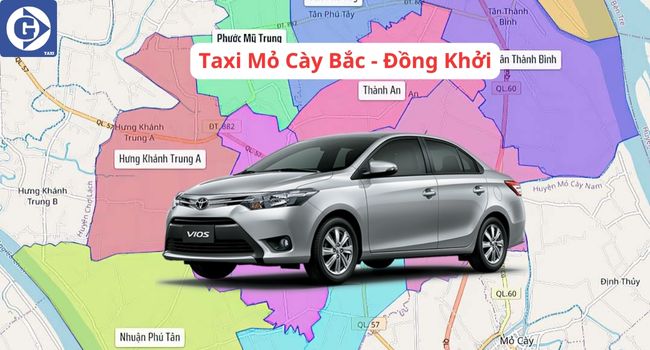 Taxi Mỏ Cày Bắc Bến Tre Tải App GVTaxi