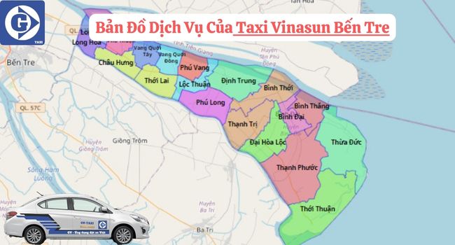 Taxi Vinasun Bến Tre Tải App GVTaxi