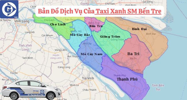 Taxi Xanh SM Bến Tre Tải App GVTaxi