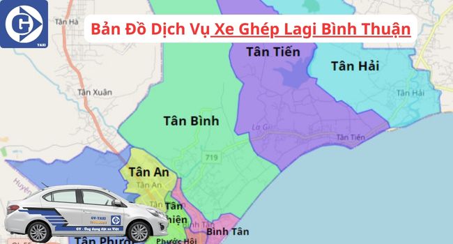 Xe Ghép Lagi Bình Thuận Tải App GVTaxi