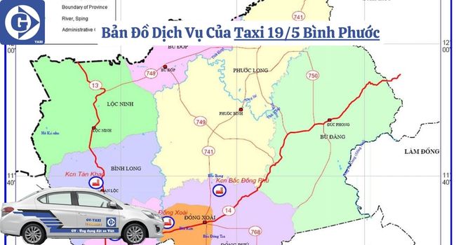 Taxi 19-5 Bình Phước Tải App GVTaxi