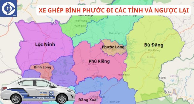 Xe Ghép Bình Phước Tải App GVTaxi