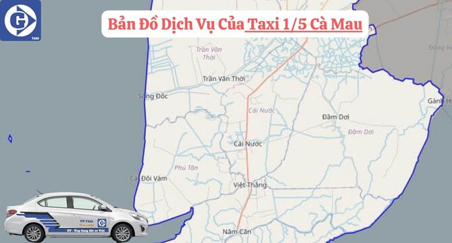 Taxi 1/5 Cà Mau Tải App GVTaxi