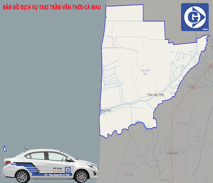 Taxi Trần Văn Thời Cà Mau Tải App GV Taxi