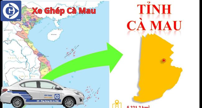 Xe Ghép Cà Mau Tải App GVTaxi