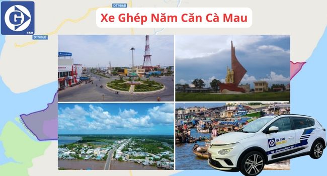 Xe Ghép Năm Căn Cà Mau Tải App GVTaxi