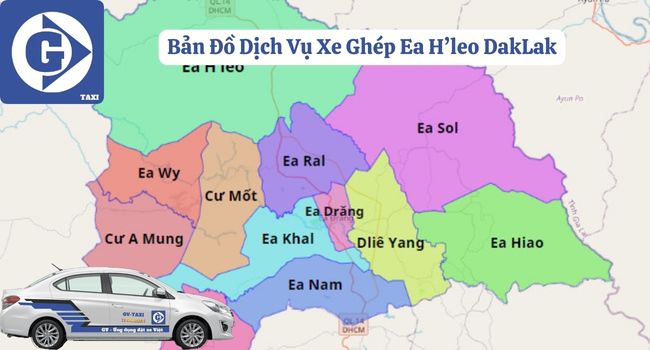 Xe Ghép Ea H'leo DakLak Tải App GVTaxi