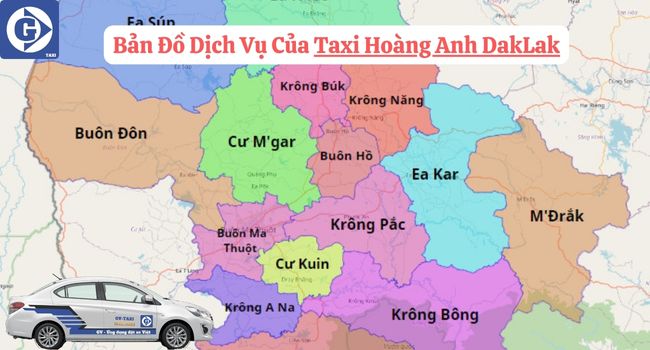 Taxi Hoàng Anh DakLak Tải App GVTaxi