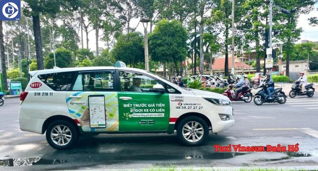 Taxi Vinasun Buôn Hồ Tải App GVTaxi