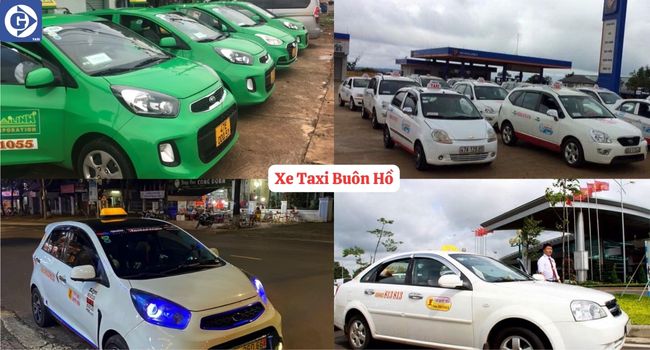 Xe Taxi Buôn Hồ Tải App GVTaxi