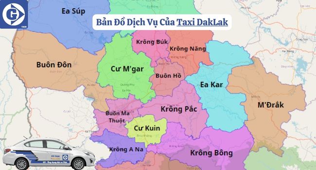 Taxi DakLak BMT Tải App GVTaxi