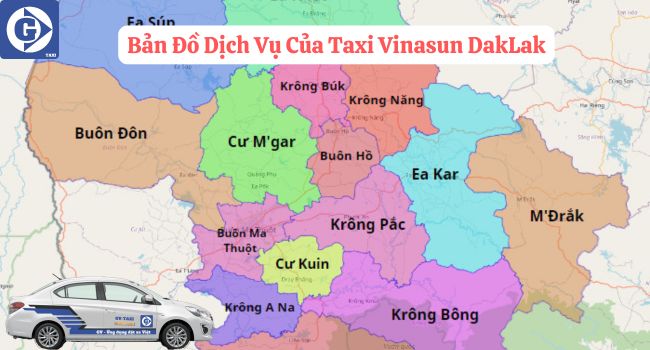 Taxi Vinasun DakLak Tải App GVTaxi