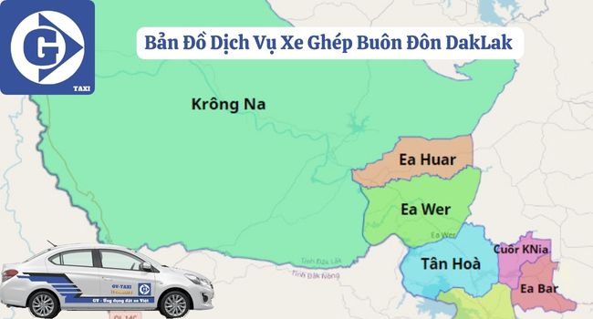 Xe Ghép Buôn Đôn DakLak Tải App GVTaxi