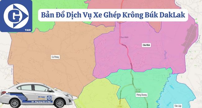 Xe Ghép Krông Búk DakLak Tải App GVTaxi