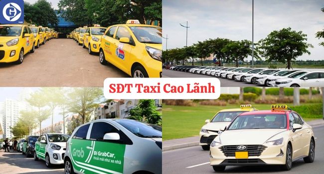 SĐT Taxi Cao Lãnh Tải App GVTaxi