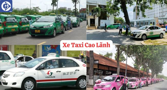 Xe Taxi Cao Lãnh Tải App GVTaxi