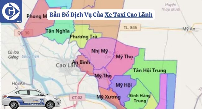 Xe Taxi Cao Lãnh Tải App GVTaxi