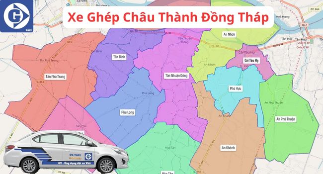 Xe Ghép Châu Thành Đồng Tháp Tải App GVTaxi