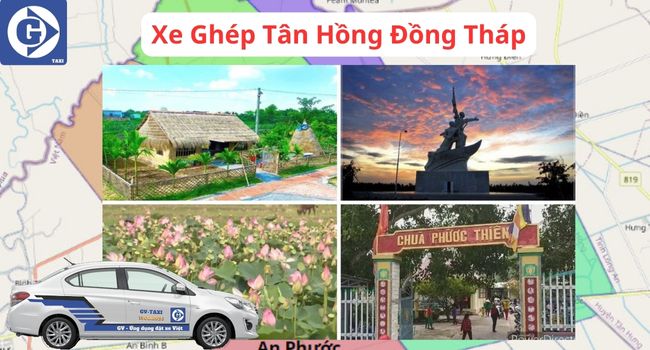 Xe Ghép Tân Hồng Đồng Tháp Tải App GVTaxi