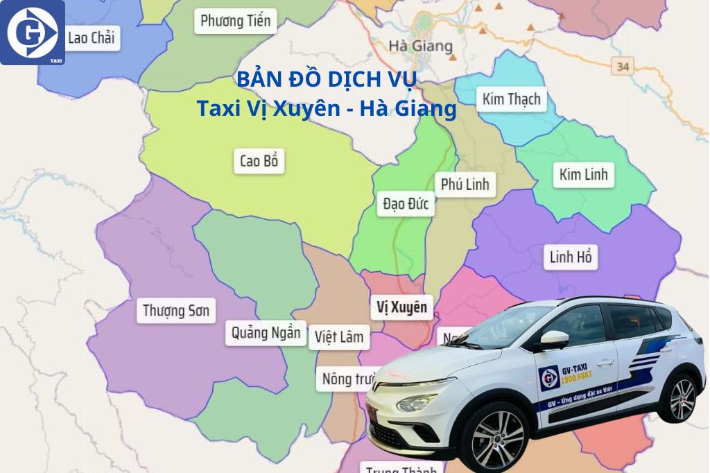 Taxi Vị Xuyên Hà Giang Tải App GV Taxi