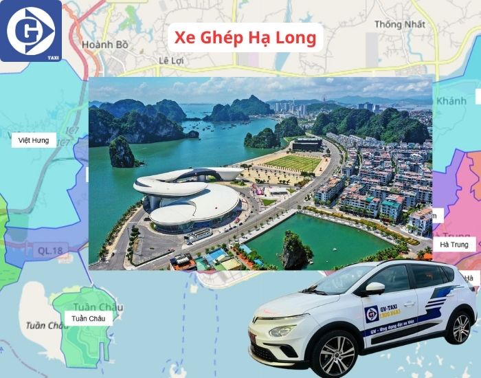 Xe Ghép Hạ Long Tải App GV Taxi