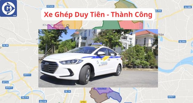 Xe Ghép Duy Tiên Hà Nam Tải App GVTaxi