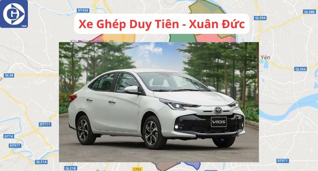 Xe Ghép Duy Tiên Hà Nam Tải App GVTaxi