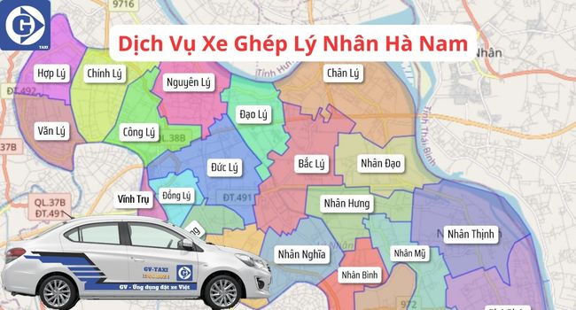 Xe Ghép Lý Nhân Hà Nam Tải App GVTaxi