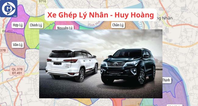 Xe Ghép Lý Nhân Hà Nam Tải App GVTaxi