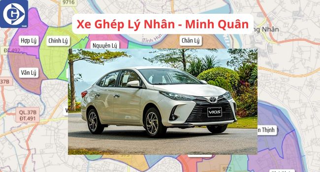 Xe Ghép Lý Nhân Hà Nam Tải App GVTaxi