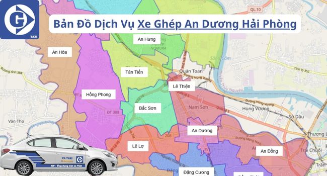 Xe Ghép An Dương Hải Phòng Tải App GVTaxi