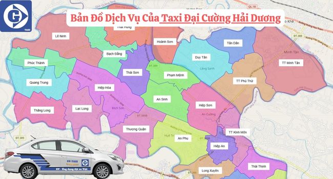 Taxi Đại Cường Hải Dương Tải App GVTaxi