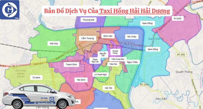 Taxi Hồng Hải Hải Dương Tải App GVTaxi