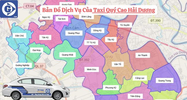 Taxi Qúy Cao Hải Dương Tải App GVTaxi