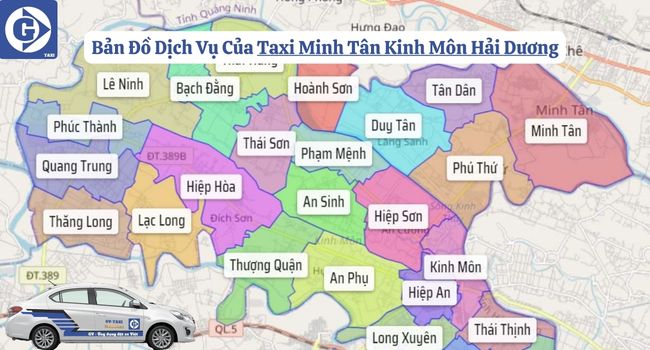 Taxi Minh Tân Kinh Môn Hải Dương Tải App GVTaxi