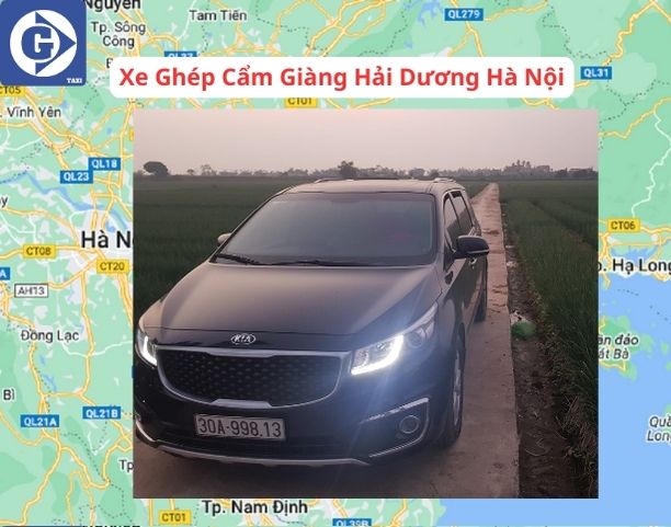 Xe Ghép Cẩm Giàng Hải Dương Tải App GVTaxi