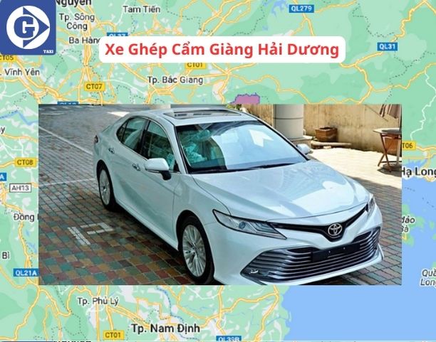 Xe Ghép Cẩm Giàng Hải Dương Tải App GVTaxi