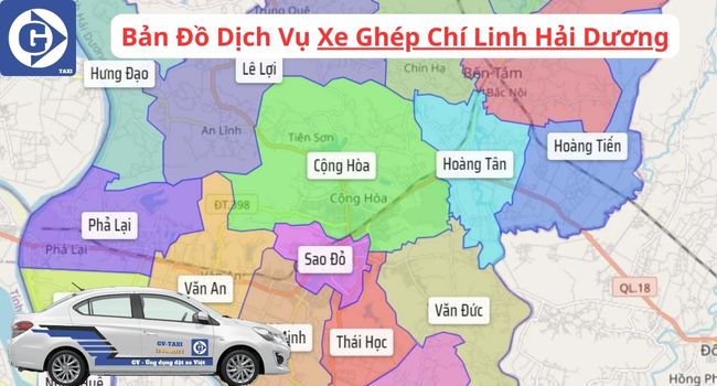 Xe Ghép Chí Linh Hải Dương Tải App GVTaxi