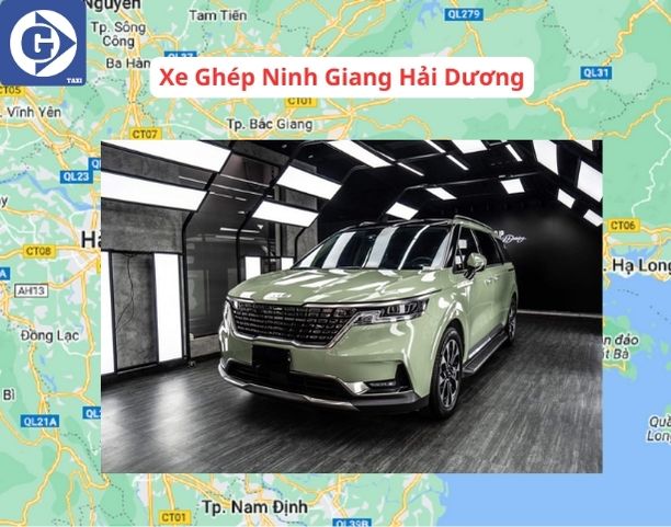 Xe Ghép Ninh Giang Hải Dương Tải App GVTaxi