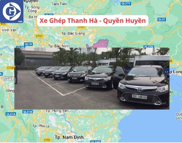 Xe Ghép Thanh Hà Hải Dương Tải App GVTAXI