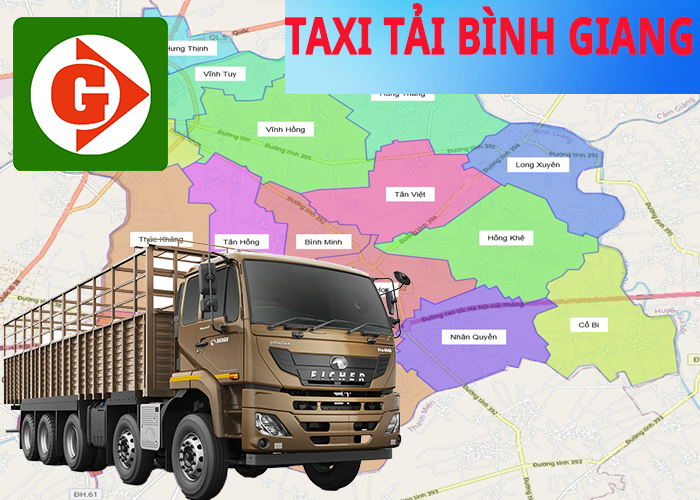 Taxi Tải Bình Giang Tải App Gv Taxi