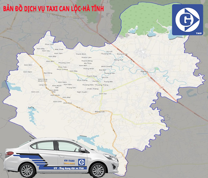 Taxi Can Lộc Hà Tĩnh Tải App GV Taxi