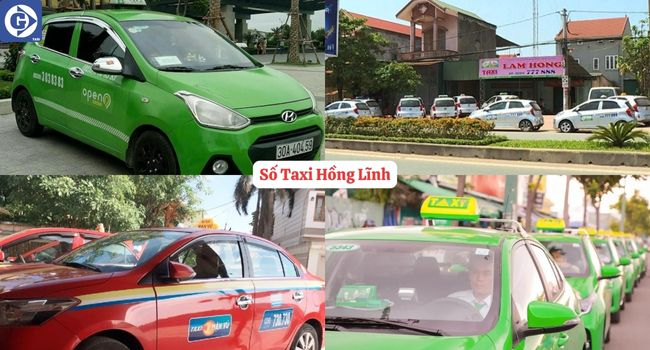 Số Taxi Hồng Lĩnh Tải App GVTaxi