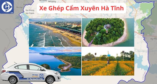 Xe Ghép Cẩm Xuyên Hà Tĩnh Tải App GVTaxi