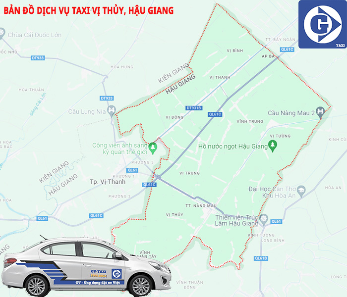 Taxi Vị Thủy Hậu Giang Tải App GV Taxi